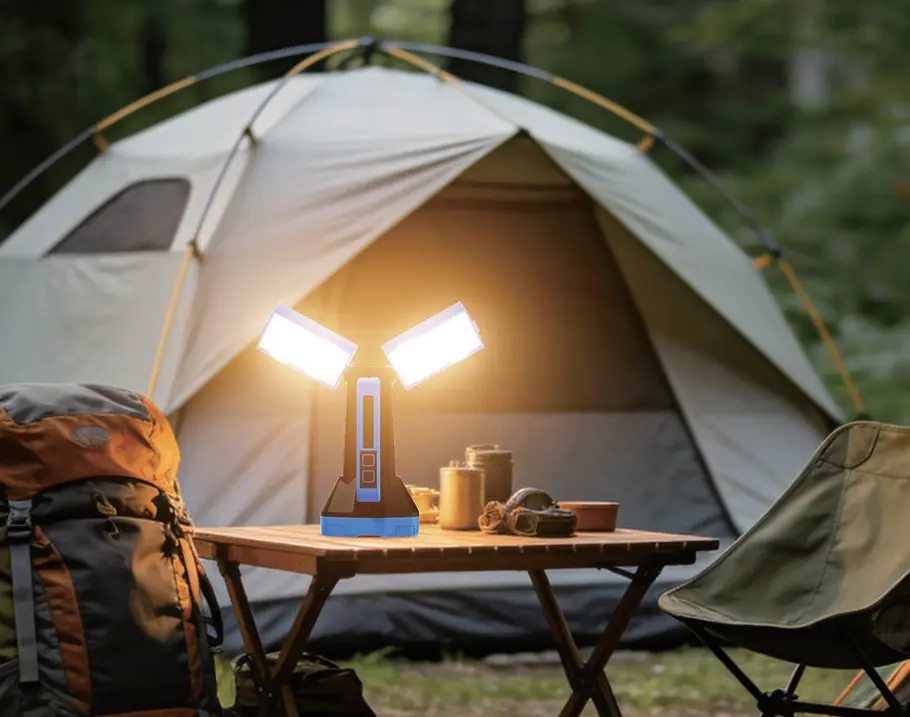 Multifunktionel LED campinglys-serie