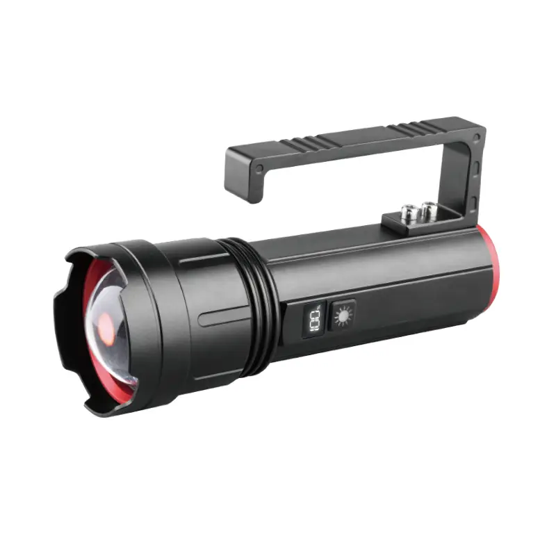 50W hvid laser håndholdt lommelygte genopladelig
