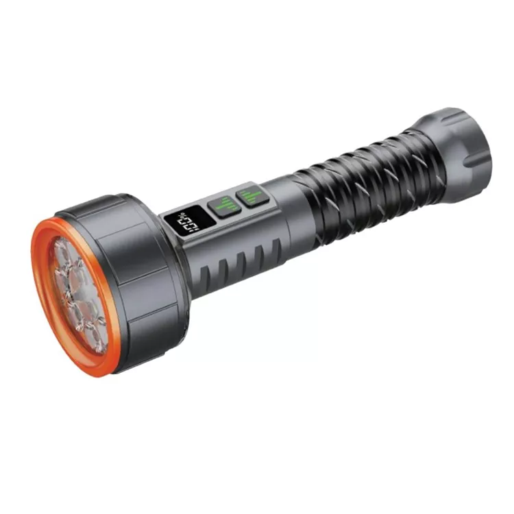 Multifunktionel LED-lommelygte med SOS Strobe-nødbrug