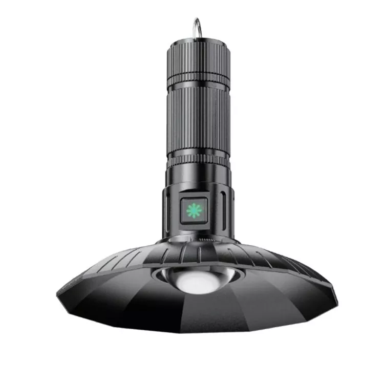 Genopladelig 10W campinglanterne med 1×26650 batteri