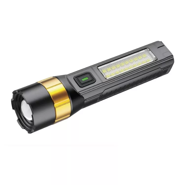 Genopladelig LED-lommelygte med lang batterilevetid