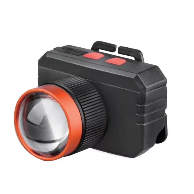 Genopladelig hvid laser 15W pandelampe 5-12H Runtime